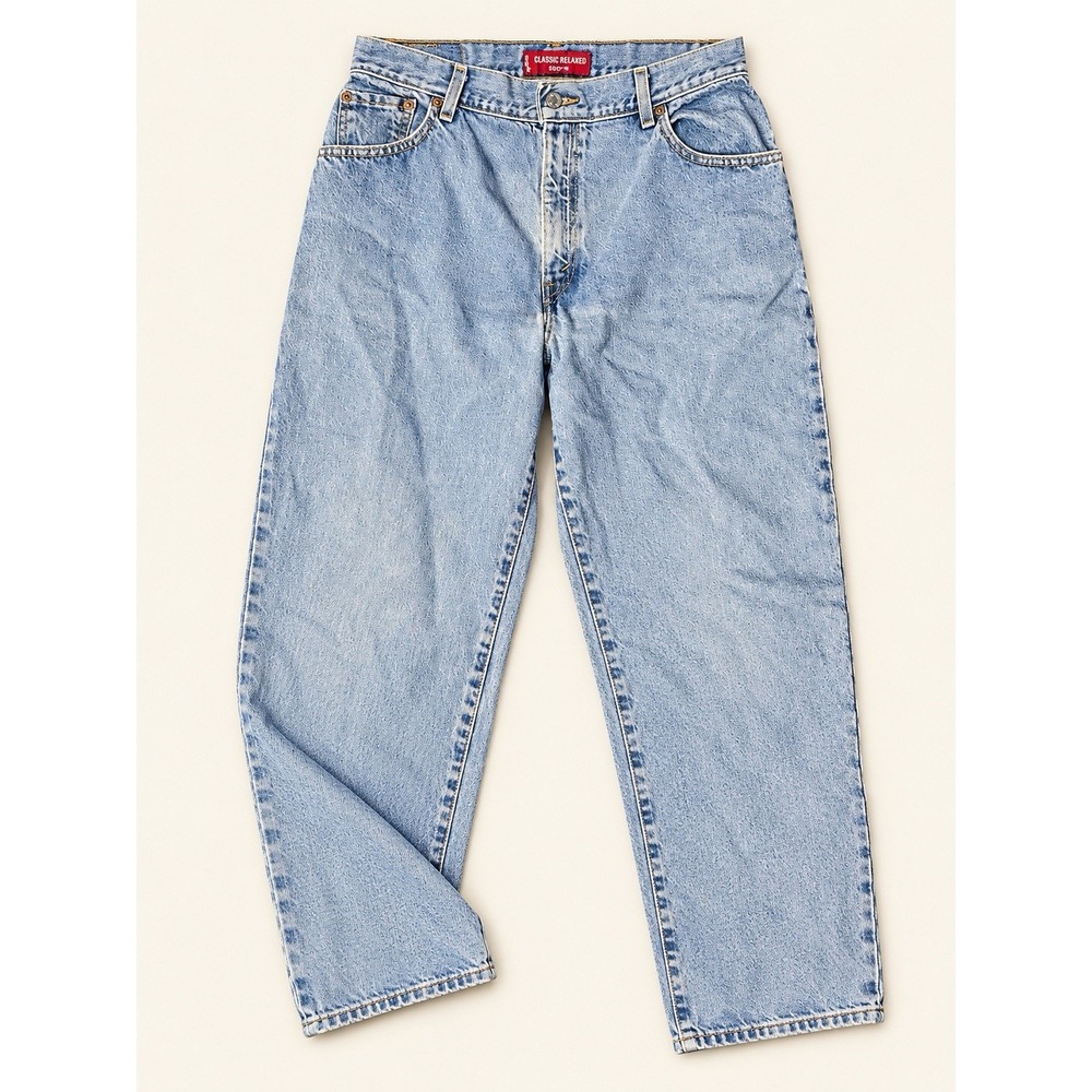 Vintage Y2K Levi’s 550 Women’s Jeans 14 MIS M Relaxed Tapered 29” Mexico